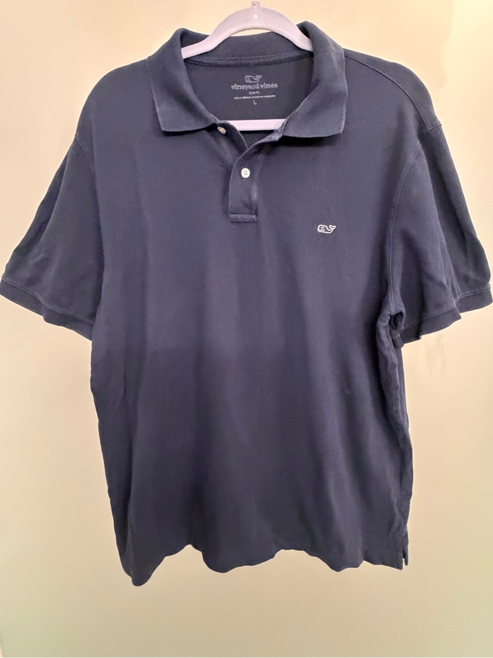 Vineyard Vines Men's Navy Short-Sleeve Polo